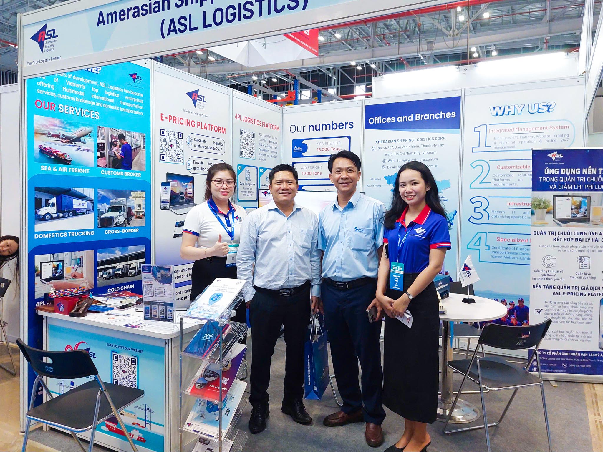 GIAN HÀNG ASL LOGISTICS KHAI TRƯƠNG NHỘN NHỊP TẠI TRIỂN LÃM QUỐC TẾ LOGISTICS VIỆT NAM 2025 – THU HÚT ĐÔNG ĐẢO KHÁCH THAM QUAN!